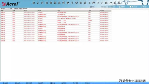 嘉定区南翔镇槎溪路小学新建工程电力监控系统的设计与应用