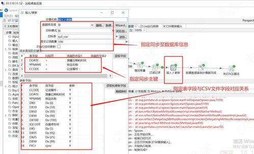 kettle处理远程电脑或者服务器的csv文件